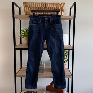 Joe’s Jeans Mid-Rise Dark Wash Skinny Ankle Jeans, 30